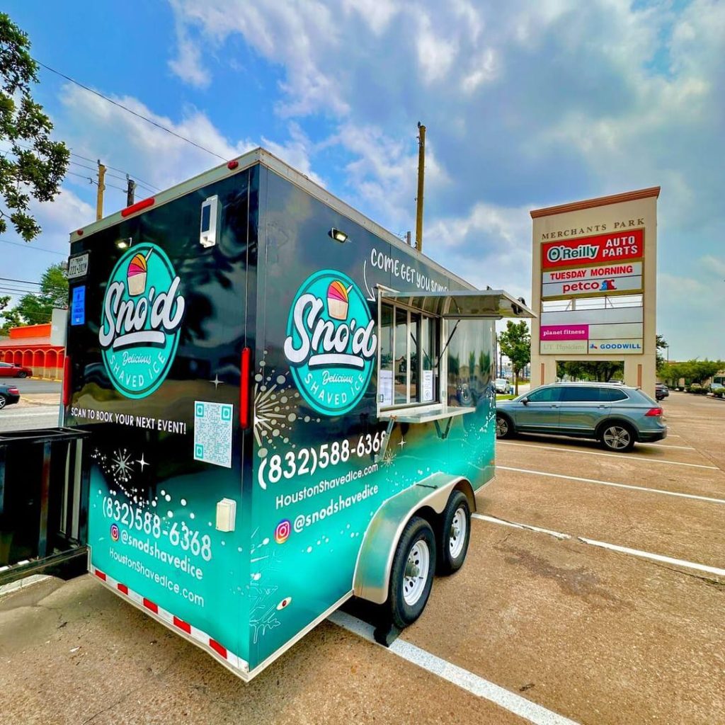 Mobile Shaved Ice Near Me in Spring, TX | Sno'd Shaved Ice